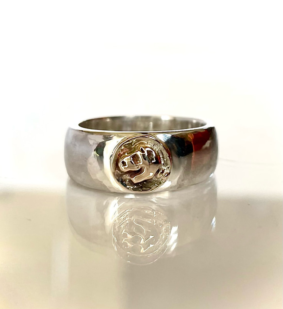 SILVER K10 コンビリング 指輪・リング e.l.t. 通販 15500787｜Creema