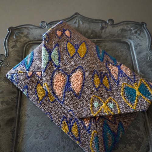 数寄屋ポーチ (ミナペルホネン”sky flower