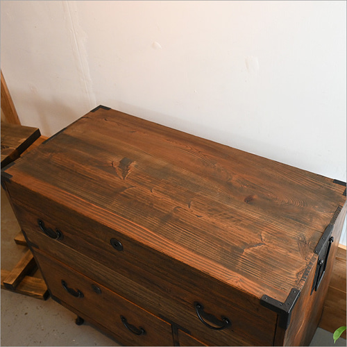 日本製 チェスト アンティーク おしゃれ 和箪笥 桐たんす 昭和レトロ