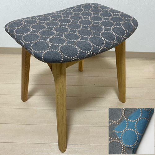 ミナペルホネン スツール タンバリン 細脚 【グレー/ブルー