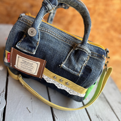 デニムポーチ リメイク ハンドメイド M.MARI ポーチ M.MARI 通販