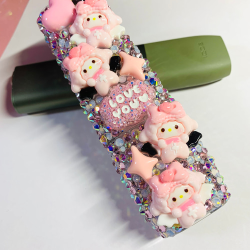 iQOSイルマiワンケース デコ 天使と悪魔 可愛い アイコスケース（iQOS