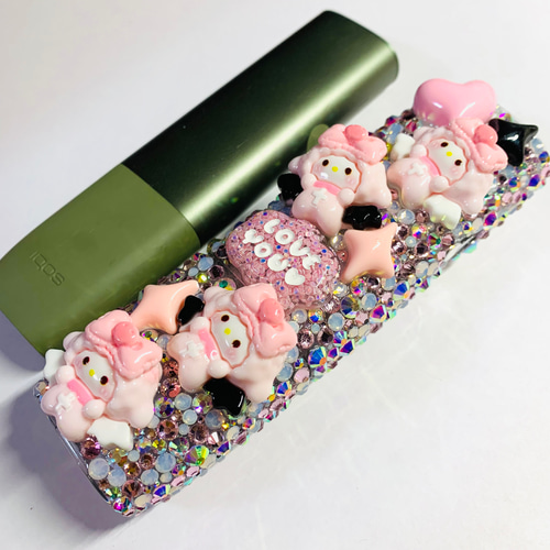 iQOSイルマiワンケース デコ 天使と悪魔 可愛い アイコスケース（iQOS