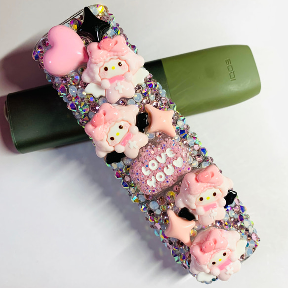 iQOSイルマiワンケース デコ 天使と悪魔 可愛い アイコスケース（iQOS