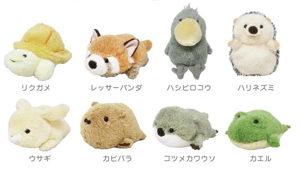 内藤デザイン研究所】【大陸散歩】ぽちゃまるぬいぐるみS【全8種】の