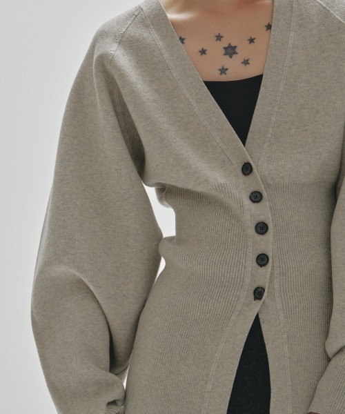 セール】Waistshape Knit Cardigan（カーディガン/ボレロ）｜TODAYFUL