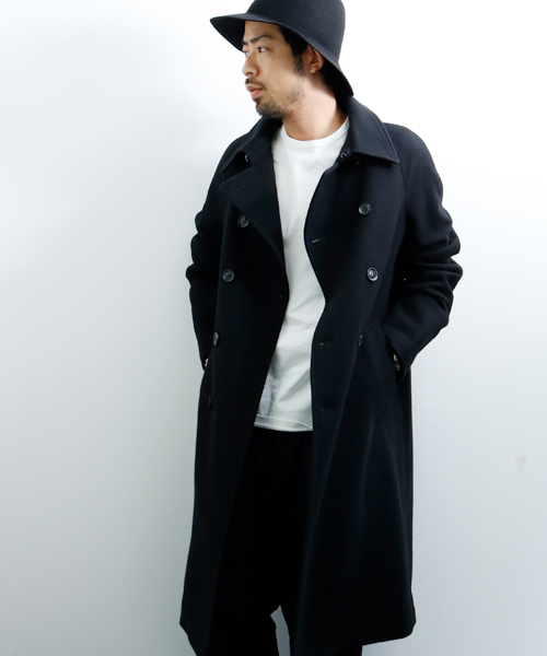 junhashimoto（ジュンハシモト）の「BELTED COAT（ステンカラーコート