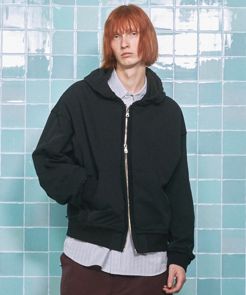 セール】《UNISEX》Prime-Over Gathered Hood Zip Parka/プライム