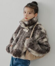 Chico（チコ）の「パイピングミディショールカラーコート（その他