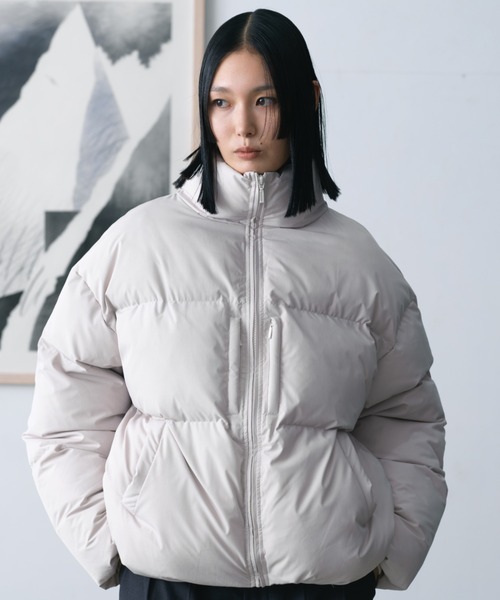 SINSS（シンス）の「Short puff jacket / ショートパフジャケット