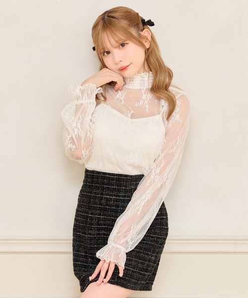 キャンディースリーブレースインナー【ZOZOTOWN限定アイテム】（シャツ