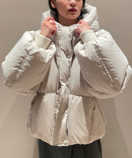 FRAY I.D（フレイアイディー）の「フードダウンジャケット（ダウン