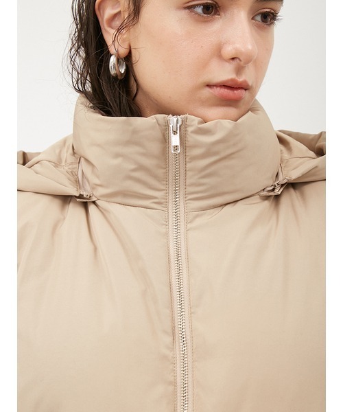 Mila Owen（ミラオーウェン）の「フード付きパテッドフレンチダウン