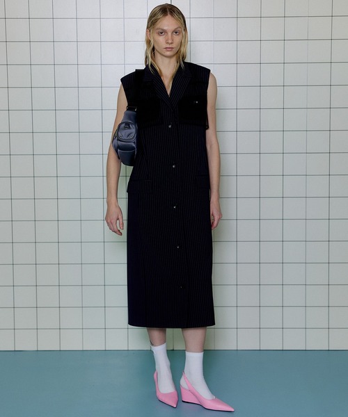 MAISON SPECIAL（メゾンスペシャル）の「Tailored Gilet One-piece