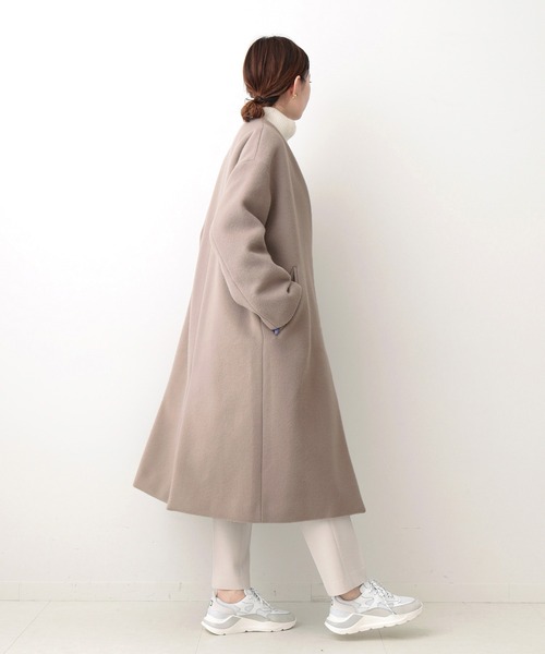 セール】MANTECO ノーカラーコート◇（ノーカラーコート）｜IENA