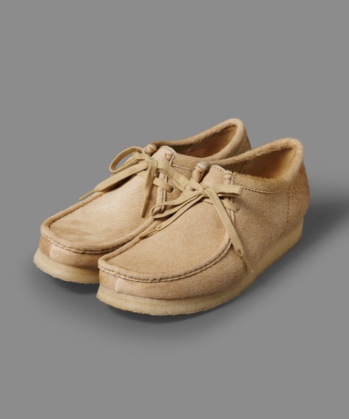 Clarks（クラークス）の「【 CLARKS / クラークス 】 Wallabee Hair On