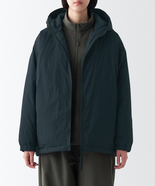 無印良品（ムジルシリョウヒン）の「撥水フード付きダウンジャケット