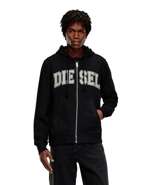 DIESEL（ディーゼル）の「メンズ スウェット パーカー S-GINN-HOOD-ZIP