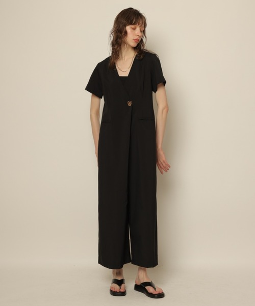 CADUNE（カデュネ）の「半袖オールインワン（その他パンツ）」 - WEAR