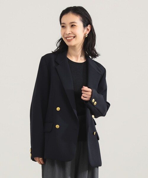 セール】TICCA / ウール 4ボタン ダブルジャケット（テーラード