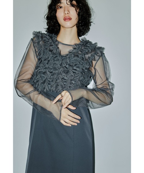 3点セットMany wayフリルドレス ボレロ ブラウス セット 結婚式 成人式