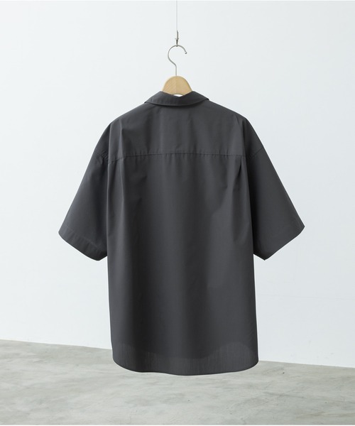 MICRO SPAN BASIC WIDE H/S SHIRT（シャツ/ブラウス）｜WYM LIDNM