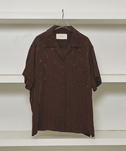 TODAYFUL/トゥデイフル】Swallow Satin Shirts/スワローサテンシャツ