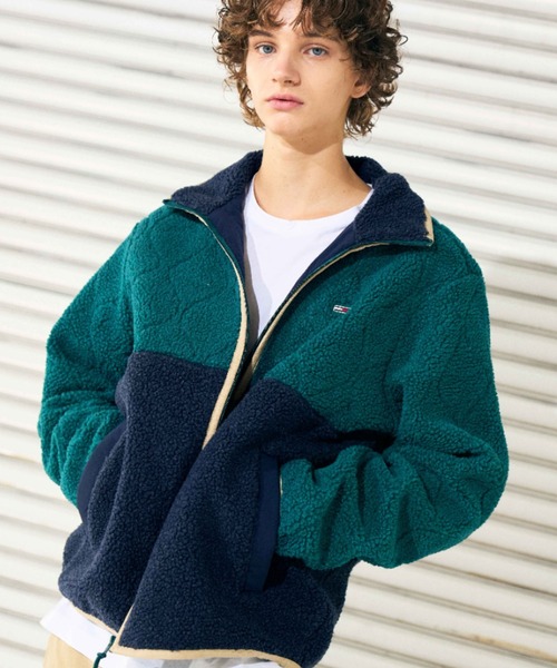 tommy jeans（トミー ジーンズ）の「テディエッセンシャルジャケット