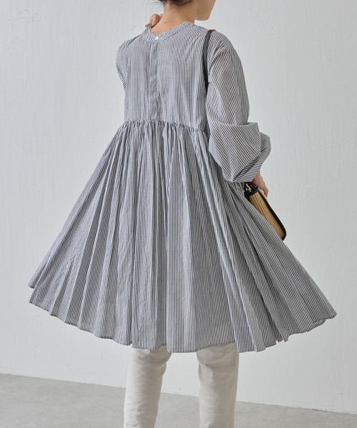 BEARDSLEY（ビアズリー）の「《ビアズリー》先染めギャザーチュニック