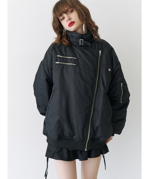 ZOZOTOWN限定】ライダースMA-1ジャケット（MA-1）｜jouetie