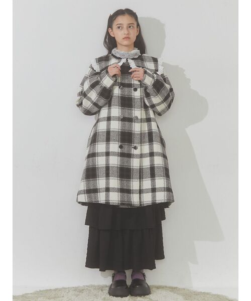 merry jenny（メリージェニー）の「チェックセーラーカラーAライン