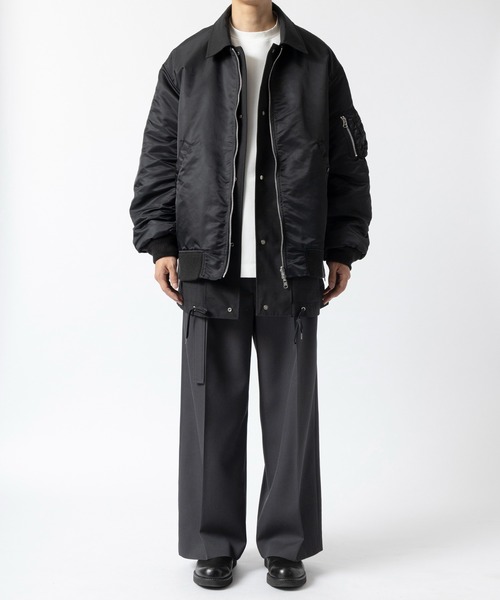 08sircus/ゼロエイトサーカス】MA-1 reversible jacket（ブルゾン