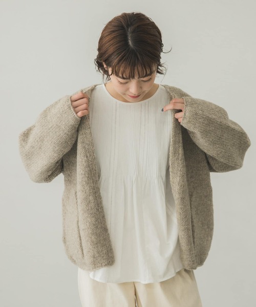 かぐれ（カグレ）の「コットンドルマンピンタックブラウス（シャツ