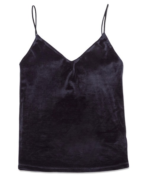 FRAY I.D（フレイアイディー）の「トリアセベロアキャミソール