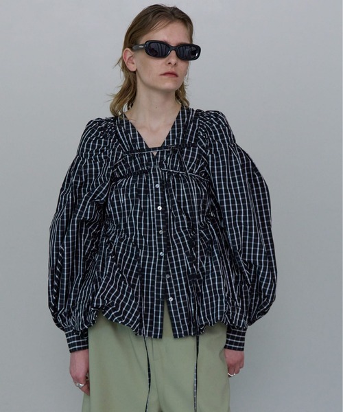 MAISON SPECIAL（メゾンスペシャル）の「Multiway Taffeta Blouse
