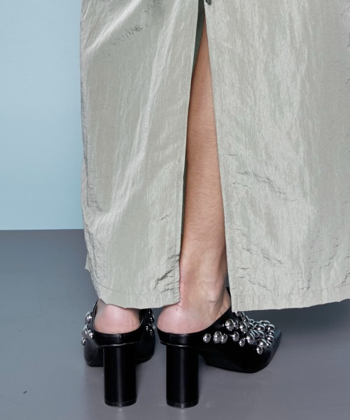 MAISON SPECIAL（メゾンスペシャル）の「Grommet Mule Sandals