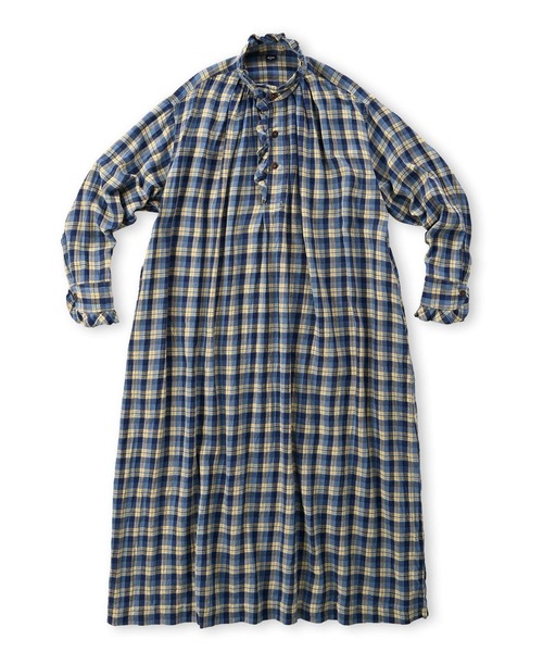 45R（フォーティファイブアール）の「インドネルのタックフリルドレス