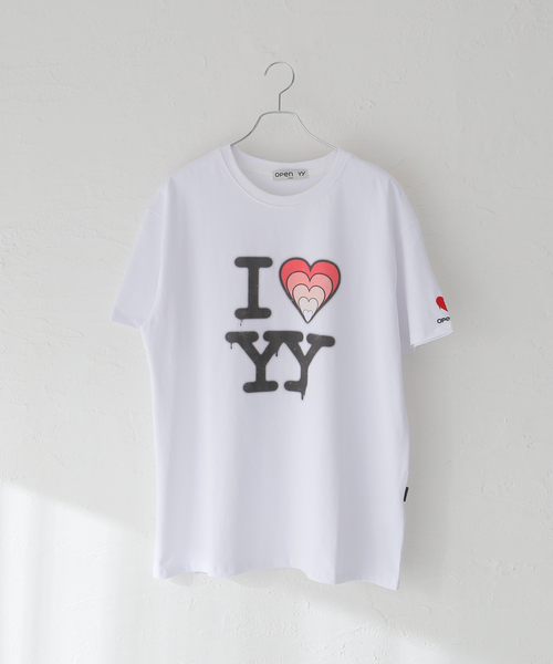 セール】【OPEN YY / オープンワイワイ】 I LOVE YY BOX TEE：Tシャツ