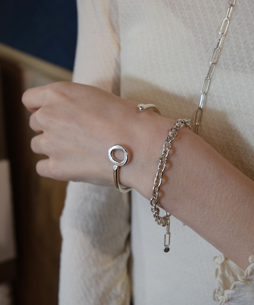 SILVER925 KEYバングル/レディース/メンズ/鍵（ブレスレット）｜e.m.