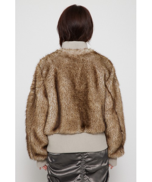 LAGUA GEM（ラグアジェム）の「COMPACT FAUX ファーブルゾン（ブルゾン