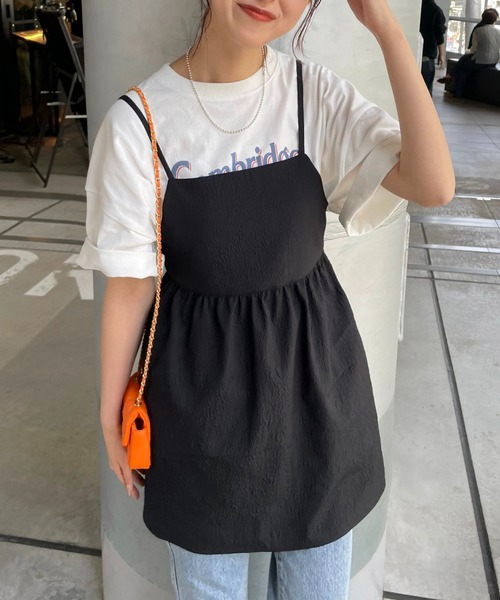 DISCOAT（ディスコート）の「フクレジャガードキャミソール