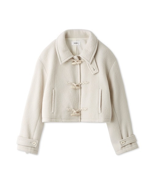 SNIDEL（スナイデル）の「ウールシャギーショートダッフル（ダッフル