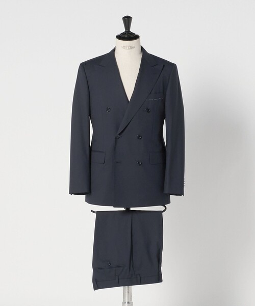 セール】サージ ダブル 6ボタン コンフォートスーツ＜A DAY IN THE
