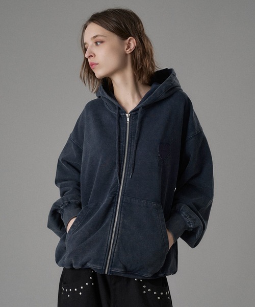 26SS HEART LOGO FULL-ZIP HOODIE / ハートロゴフルジップフーディ