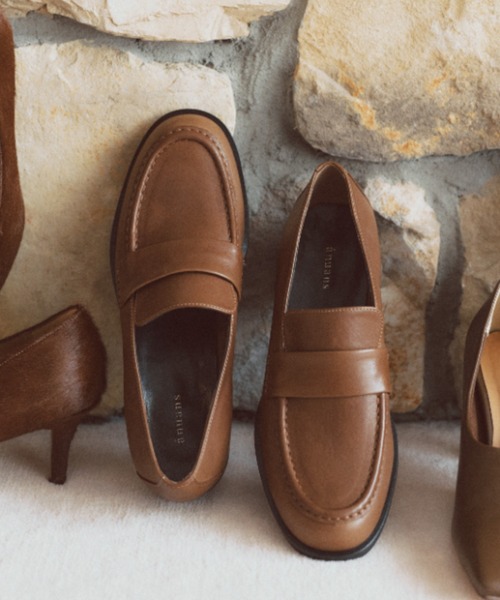 セール】レザーローファー（ローファー）｜anuans（アニュアンス）の