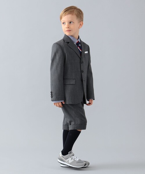 CHOPIN with Kodomo BEAMS / セレモニー グレー スーツセット（110
