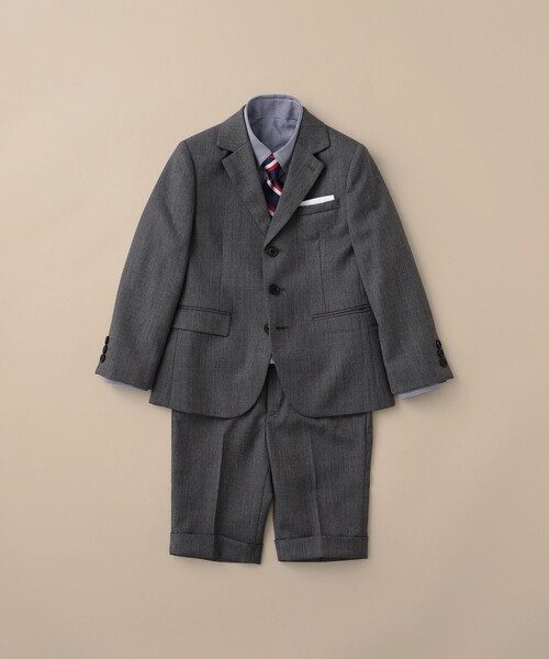 CHOPIN with Kodomo BEAMS / セレモニー グレー スーツセット（110