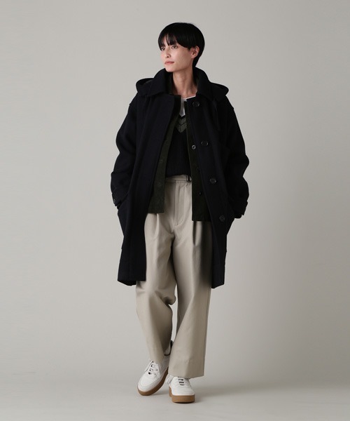 MHL.（エムエイチエル）の「DENSE WOOL MELTON（モッズコート）」 - WEAR