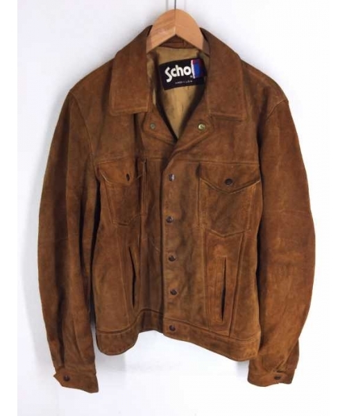 ブランド古着】スエードジャケット（その他アウター）｜Schott N.Y.C