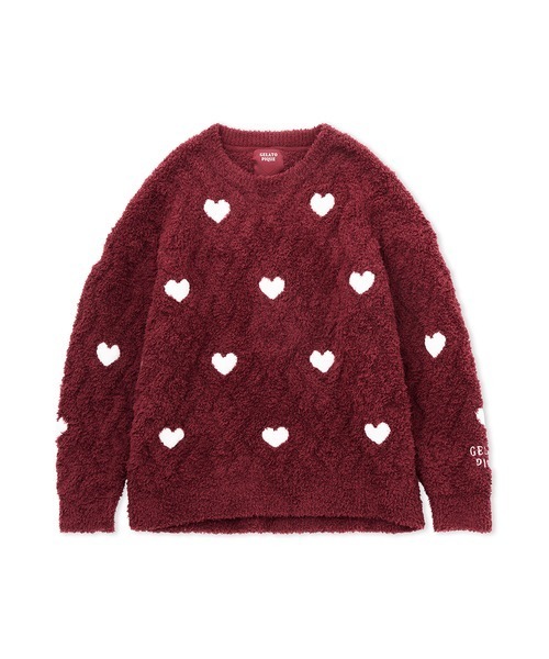 gelato pique（ジェラートピケ）の「【HOLIDAY】ハートアランプル